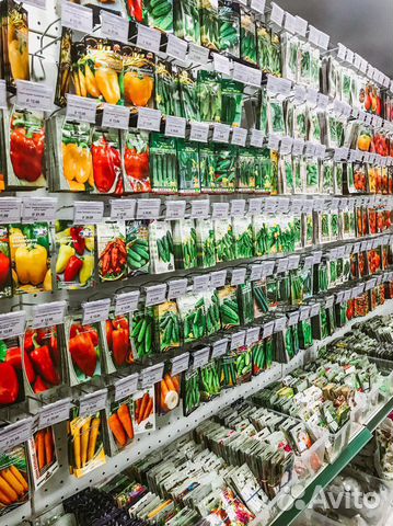 Семена овощей и цветов