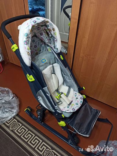 Коляска санки