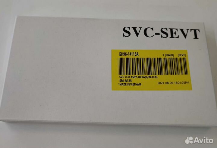 Оригинальный дисплей Samsung Galaxy A12 (SM-A125F)