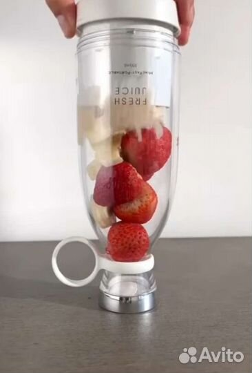 Блендер беспроводной работает от аккумулятора