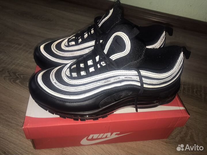 Кроссовки nike air max 97 черные