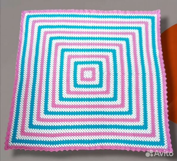 Плед ручной работы