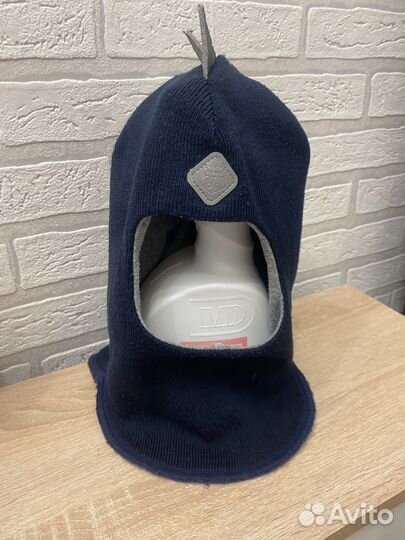 Шапка шлем для мальчика демисезон 48-50
