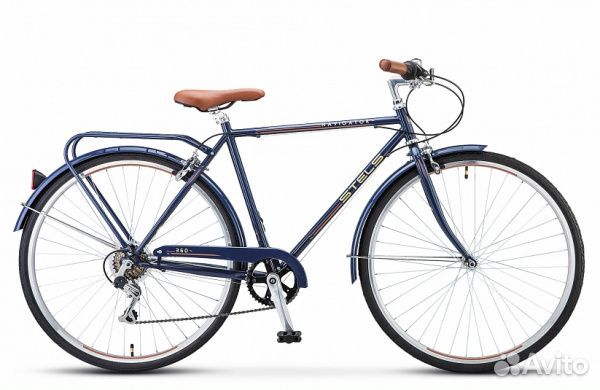 28д. Stels Navigator 360 рост 21,5 синий V010