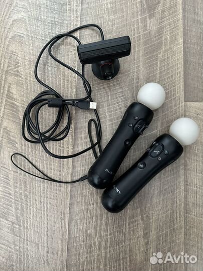 Sony playstation 3 move + камера eye