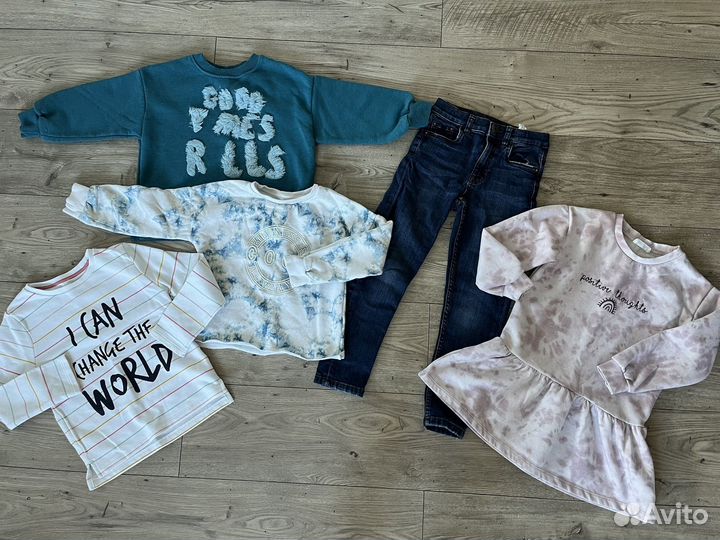 Вещи на девочку 116-122 пакетом zara