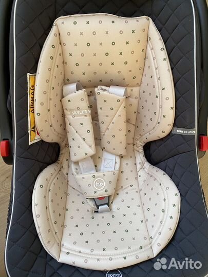 Автолюлька для новорожденных Happy Baby Skyler V2