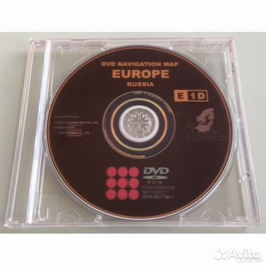 Диск навигации GEN6 US Toyota E1D 2016/2017