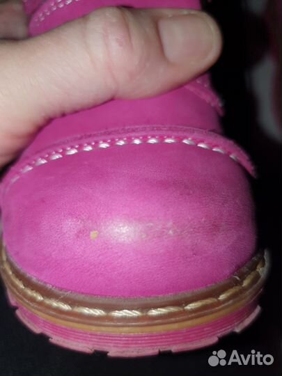 Ботинки демисезонные для девочки 20