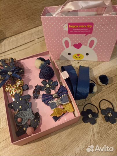 Подарочный набор заколок для девочек
