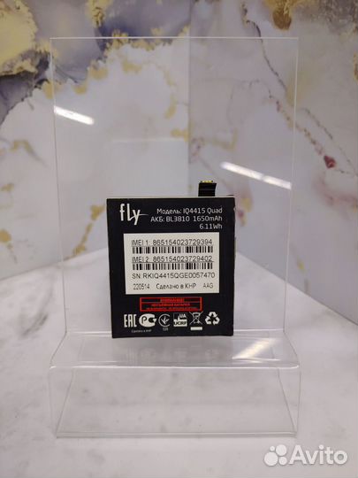 Батарея BAT акб Fly IQ4415 BL3810 6.11Wh 3.7V 1650