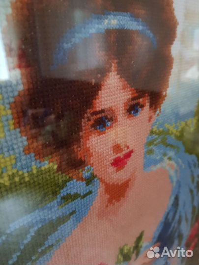 Картина вышитая крестом