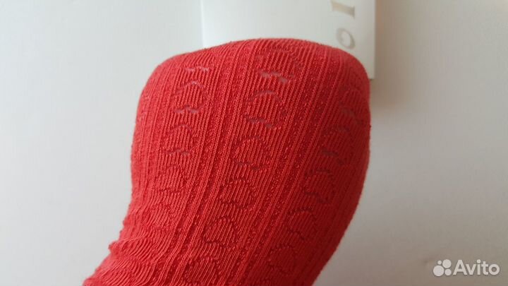 Нарядные колготки для малышки 12-18 мес