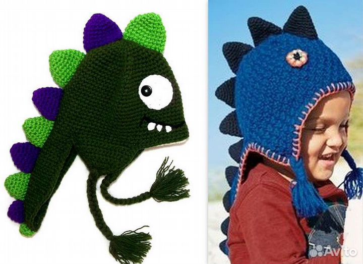 Шапка для мальчика. Вяжу на заказ за 2-3 дня