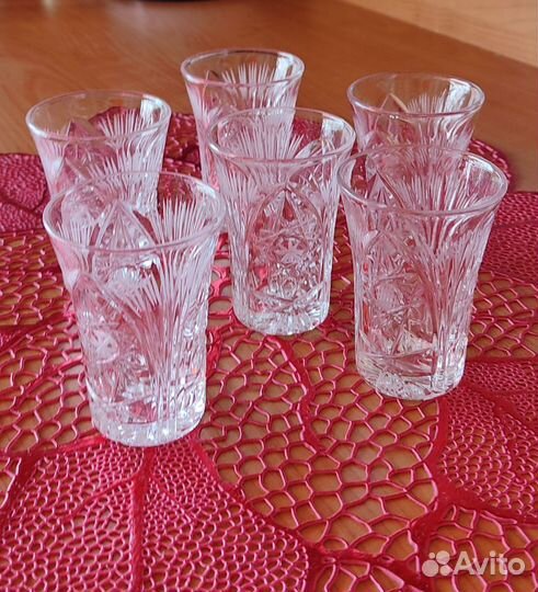 Хрустальные стопки