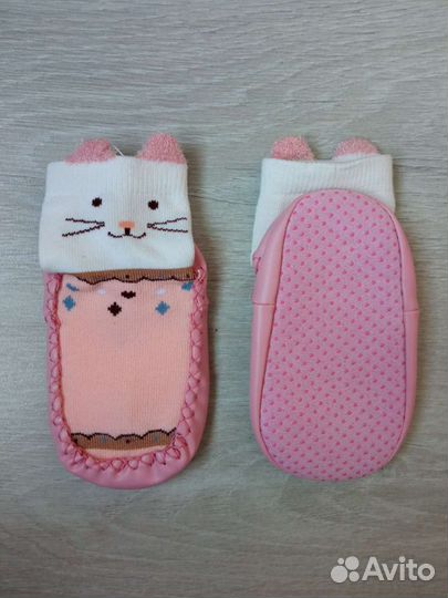 Носки тапочки для девочки новые