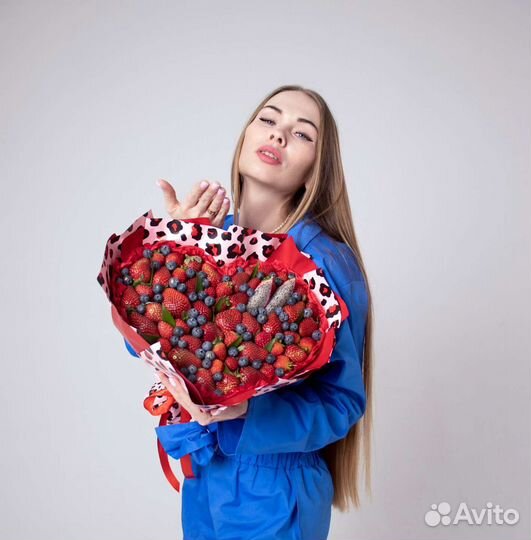 Букет из клубники 