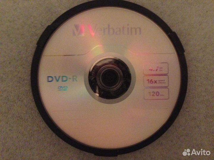 DVD -диск Verbatim DVD-R 4,7gb