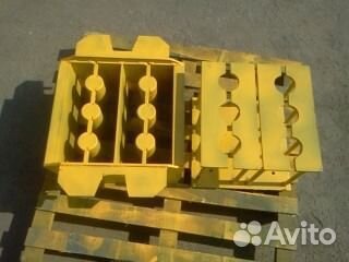 Прессформа на 2 изделия под блок