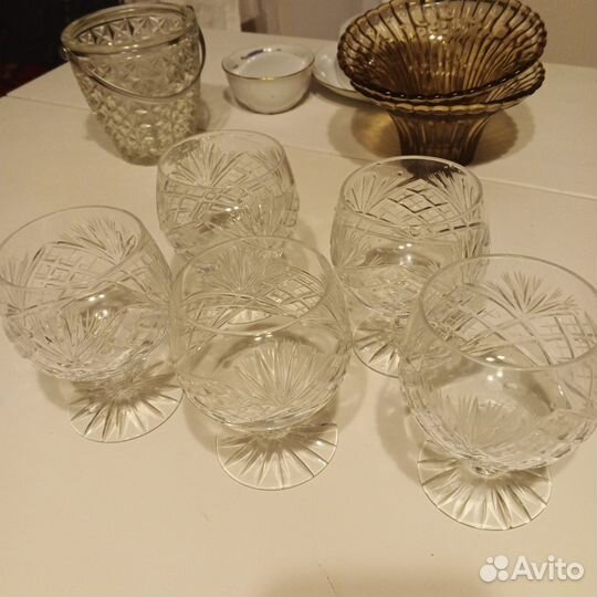 Бокал фужер хрусталь СССР
