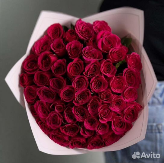 Букеты красных Роз