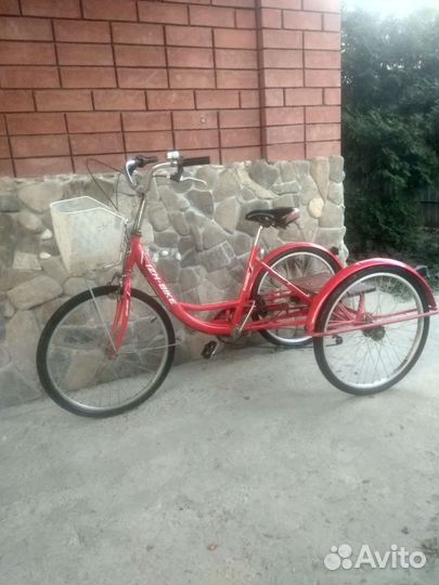 Трехколесный велосипед для взрослых