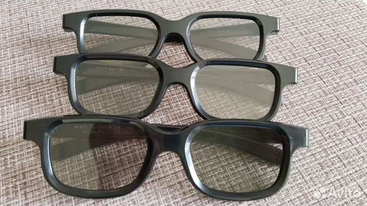 3d очки новые без упаковки 4шт лотом