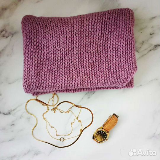 Вязаная косынка новая