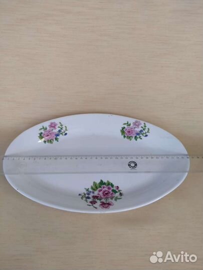 Блюдо, тарелки Дулёво