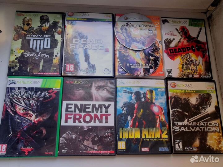 Игры на xbox 360 Диски