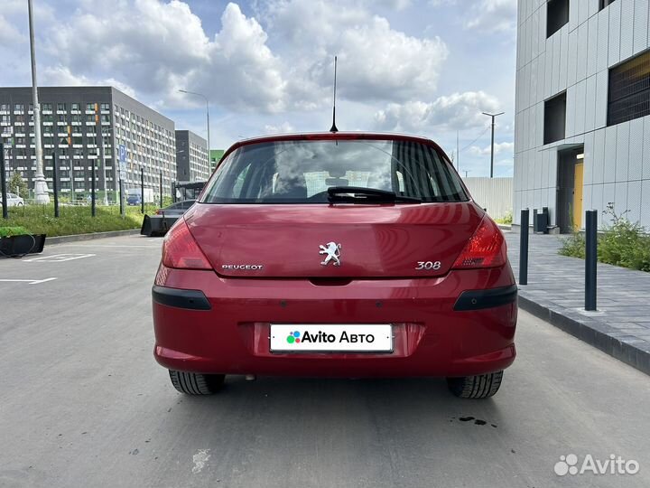 Peugeot 308 1.6 AT, 2011, 104 900 км