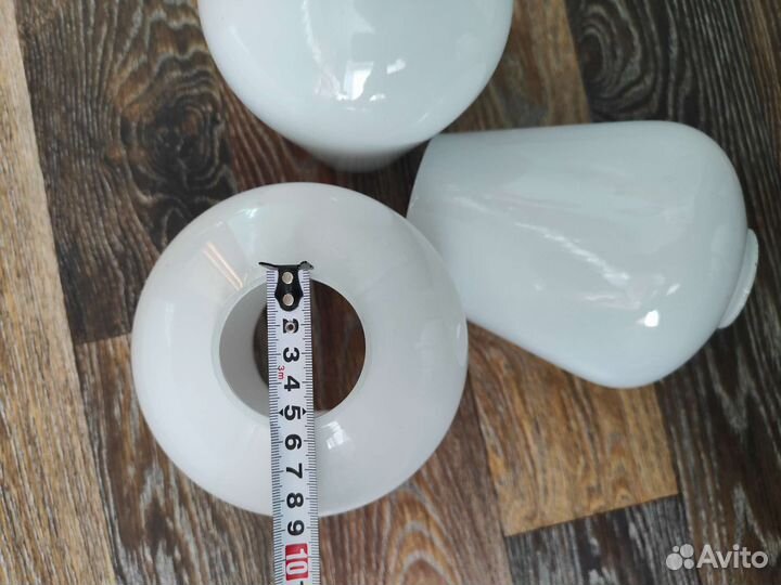 Плафоны для люстры 3 штуки