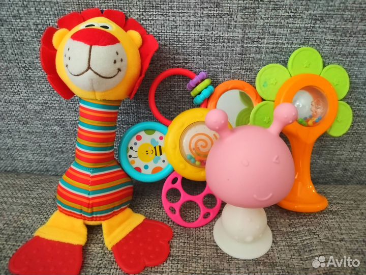 Погремушки прорезыватели