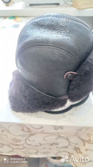 Шапка меховая мужская дубленая овчина 53-58 Р-Р