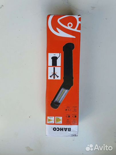 Фонарик аккумуляторный bahco