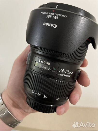 Canon ef 24-70mm f 2.8l ii usm
