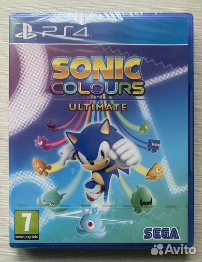 Sonic Colors Ultimate (Новый Диск) Sony PS4