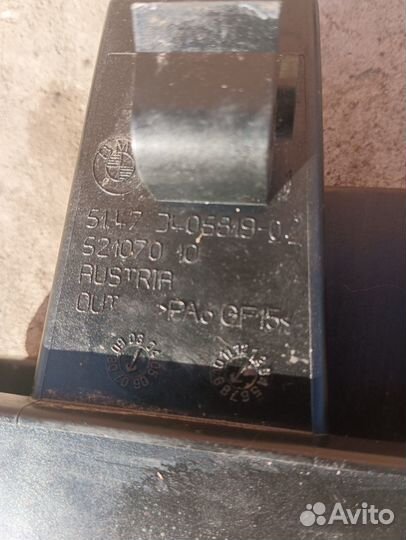 Кронштейн полки багажника bmw x3 е83