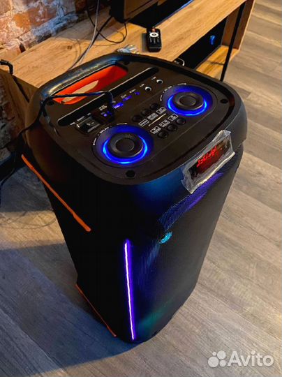 Блютуз колонка караоке