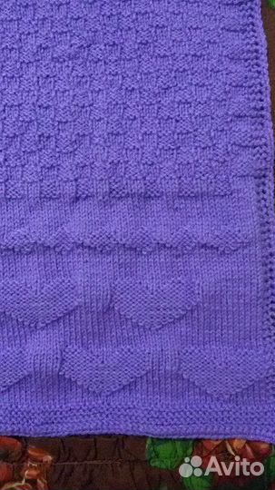 Детский пледик 90х80