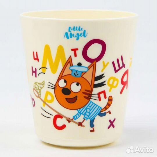 Набор детской посуды Три кота