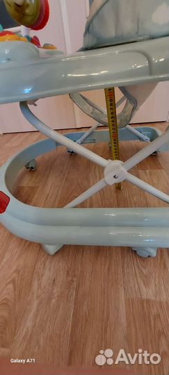 Ходунки happy baby smiley v2 sky