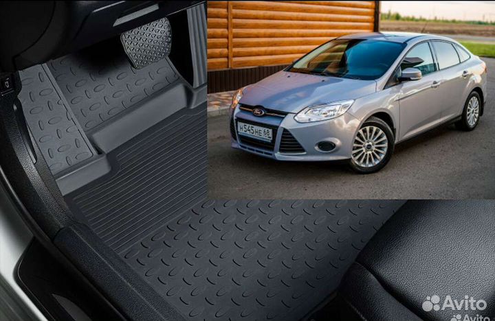 Коврики салона Ford Focus 3