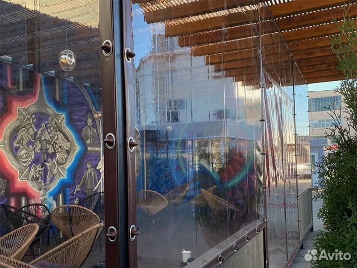 Мягкие окна для веранды