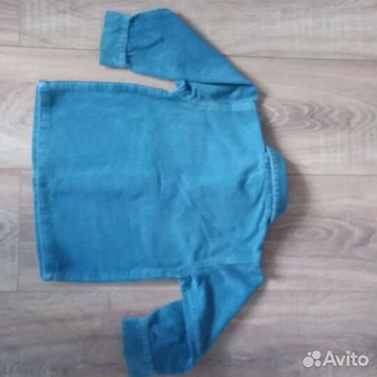 Рубашка вельветовая для мальчика 12 - 18 мес