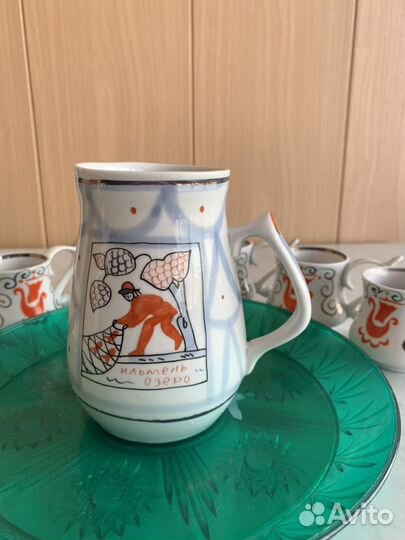 Сервиз для кваса, пива