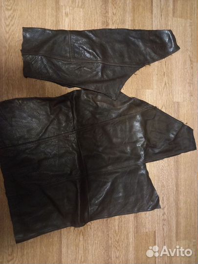 Цена за всё. Натуральная кожа куски