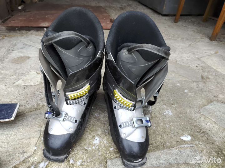 Горные лыжи с ботинками