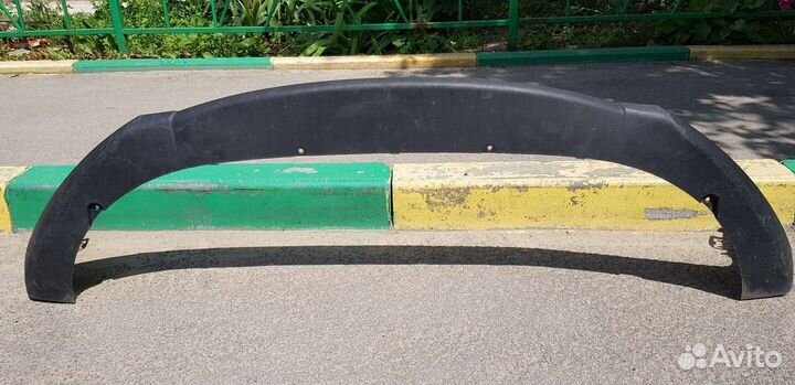 Спойлер юбка губа переднего бампера Volvo C30 I