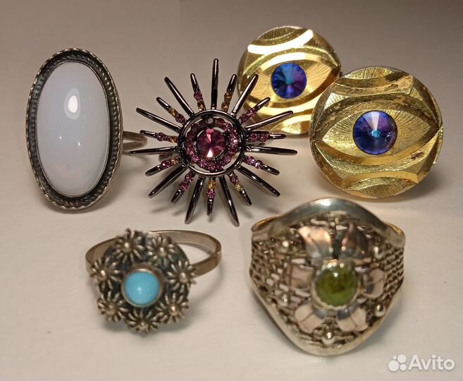 Бижутерия ретро, СССР, винтаж